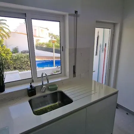 2 Quartos, 2 Wc, Vista Mar E Piscina דירה *